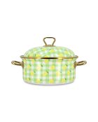 Pentola Vichy Lime - 29x22,1x10 cm