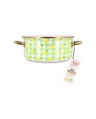 Pentola Vichy Lime - 29x22,1x10 cm