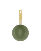 Cazuela de limón beige/verde - 35,5x18,5x8,5 cm