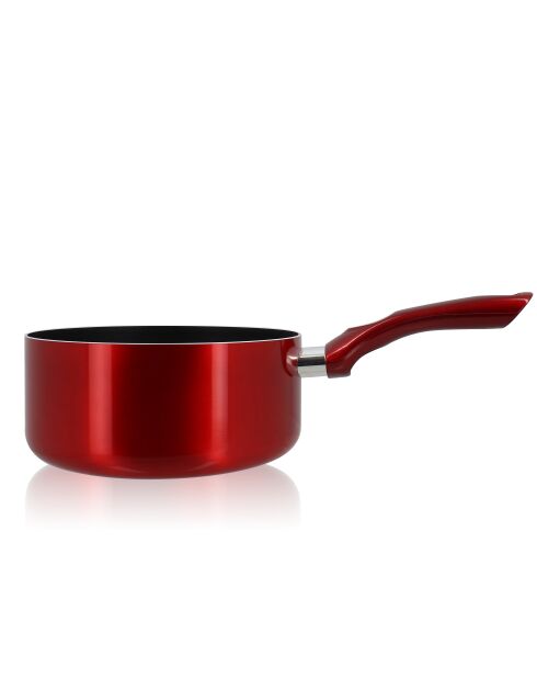Roter Aluminium-Kirschtopf - 38x20x9 cm