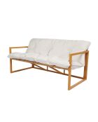 Cadiz bruin eigentijds 5-zits tuinmeubilair met beige kussens - 4 stuks