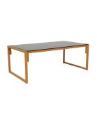 Cadiz bruin eigentijds 5-zits tuinmeubilair met beige kussens - 4 stuks