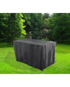 Funda negra para muebles de jardín Bastos - 104x59x70 cm
