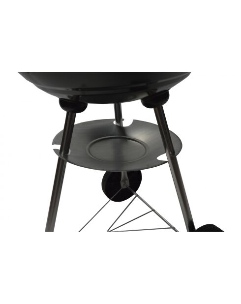 Holzkohlegrill Montalis schwarz - D.413 cm