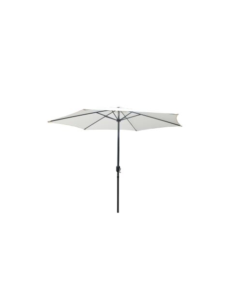 Spetses runder Sonnenschirm, ecru, 294 x 294 x 245 cm