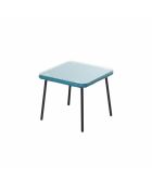 Salon de jardin 2 fauteuils et table basse Verano bleu - 3 pièces