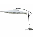 Ombrellone rotondo Brindisi ecru - 295x295x220 cm