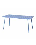 Falcou 6-zits tuintafel blauw - 160x70x72 cm