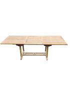 Mesa rectangular Lireno con 10 sillas marrón - 11 piezas
