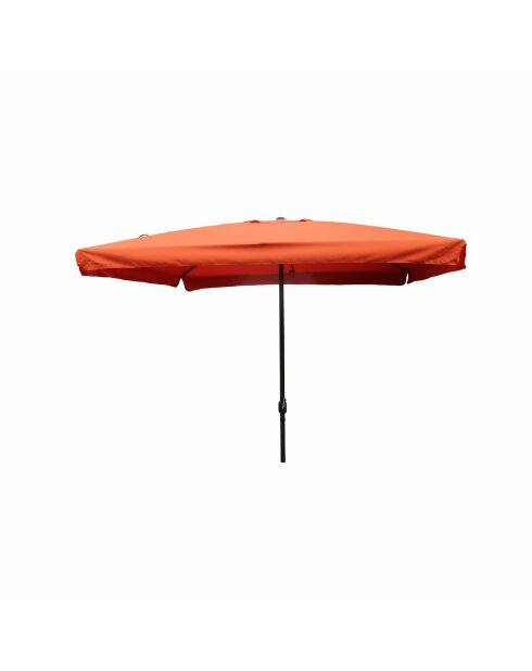 Gaeta quadratischer Terrakotta-Schirm, 295 x 295 cm