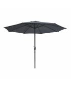 Talino grauer runder gerader Sonnenschirm - 270x270x240 cm