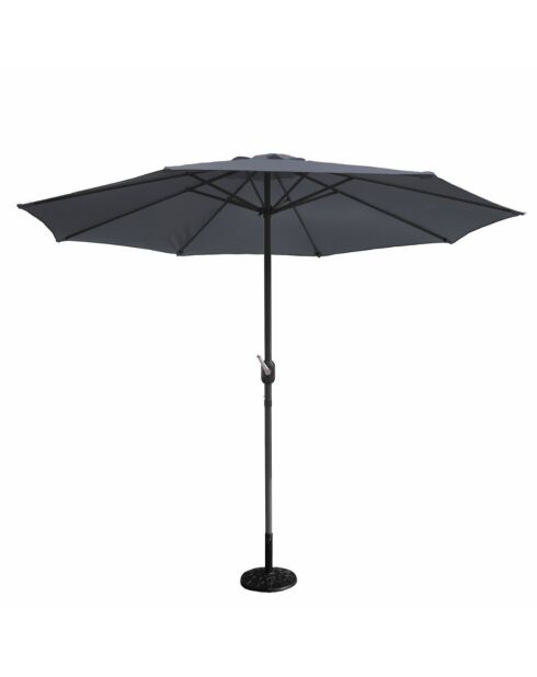 Talino grauer runder gerader Sonnenschirm - 270x270x240 cm
