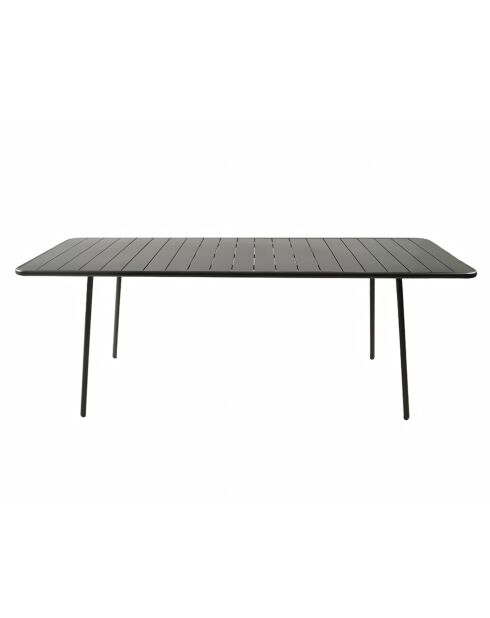 Falcou Gartentisch 8/10 Sitze dunkelgrau - 200x80x72 cm