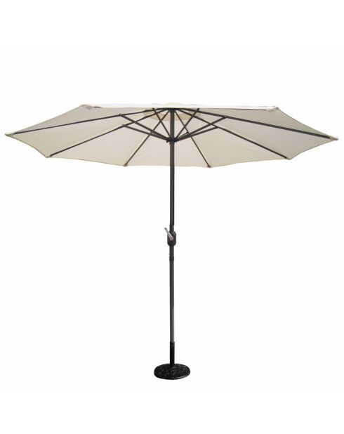 Ombrellone rotondo dritto Talino ecru - 270x270x240 cm