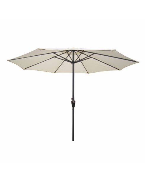 Ombrellone rotondo dritto Talino ecru - 270x270x240 cm