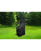 Housse de protection pour salon de jardin Bastos noire - 155x94x68 cm