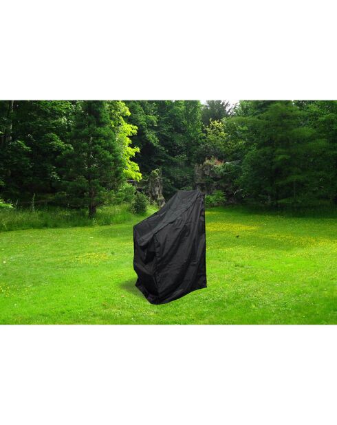 Housse de protection pour salon de jardin Bastos noire - 155x94x68 cm