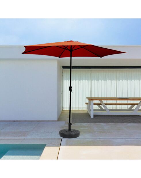 Spetses Sonnenschirm, rund, aus Terrakotta, 294 x 294 x 245 cm