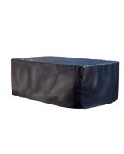 Housse de protection pour salon de jardin Bastos noire - 184x119x70 cm