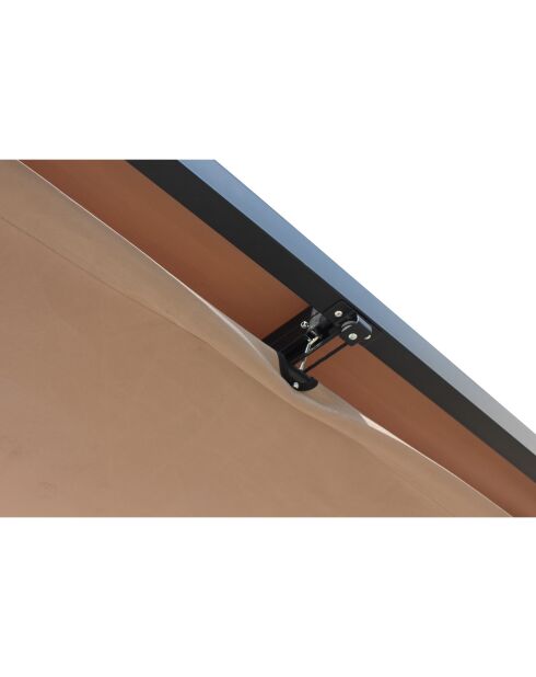 Pergola autoportante avec toile en polyester Island taupe - 300x400x224 cm