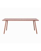 Falcou terracotta tuintafel voor 8/10 personen - 200x80x72 cm