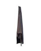 Copertura per ombrellone Johan LED grigia - 200x40x45 cm