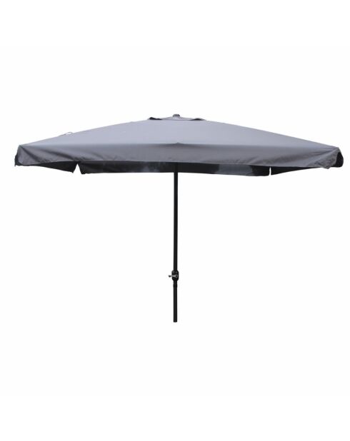 Gaeta quadratischer Schirm grau - 295x295 cm