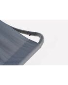 Transat à bascule 2 personnes Mavelo gris - 196x173x42 cm