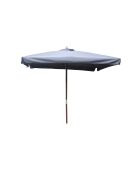 Jovira grauer runder gerader Sonnenschirm - 300x300x245 cm