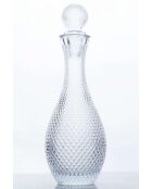 Bouteille Bade56789 transparent - 13x13x36 cm