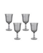 4 pièces de verres à vin Splendide 240 fumée - 8,2x8,2x15,9 cm