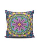 Coussin Mandala 17 multicolores - 43x43 cm