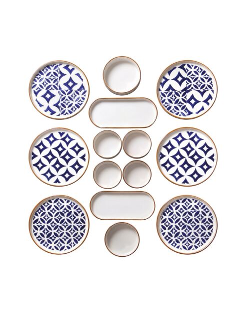 14 pièces petit-déjeuner Mch10552 multicolores