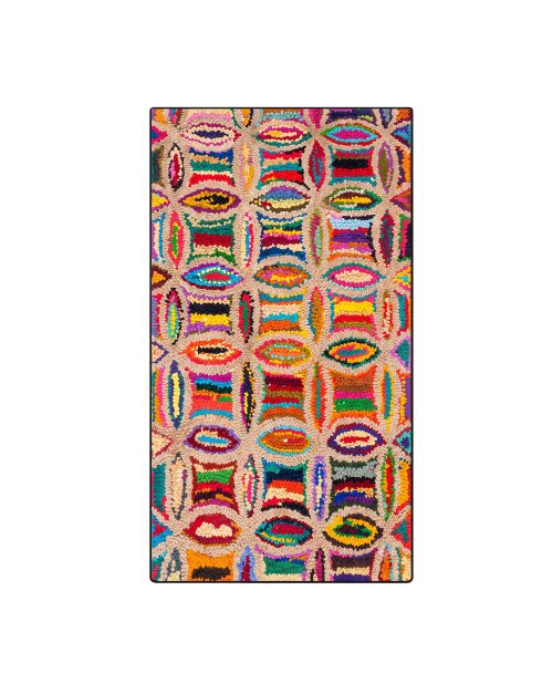 Circulo Djt mehrfarbiger Teppich - 100x180 cm