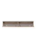 Meuble TV Ligne 160 travertin - 160×25×25 cm