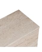 Meuble TV Ligne 160 travertin - 160×25×25 cm