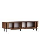 Meuble TV Nexus barok walnut noir - 180×30×45 cm