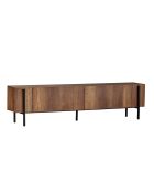 Meuble TV Nexus barok walnut noir - 180×30×45 cm