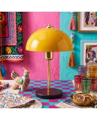 Lampe de table Ayd 3667 jaune - D. 23 cm