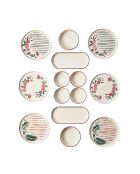 14 pièces petit-déjeuner Mch10446 multicolores