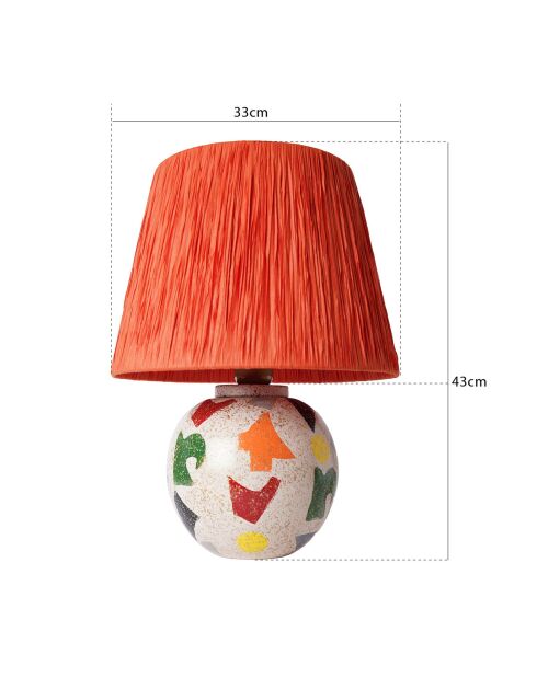 Lampe de table Yl517 orange