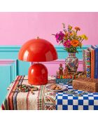 Lampe de table 242470 rouge - H. 13 cm