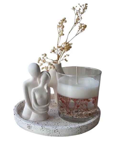 4 velas blancas Glamour Candle 31St