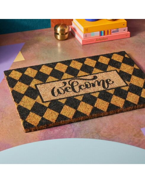 Coco Plaid Fußmatte, mehrfarbig, 40 x 60 cm