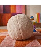 Coussin Pelus Top beige - 25x25x25 cm