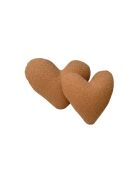 Coussin Teddy Kalp Big brun - 42x45x12 cm