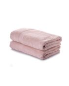 2 pièces de serviettes de bain Lanes rose clair - 70x140 cm