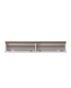 Meuble TV Ligne 140 pin de l'atlantique blanc - 140×25×25 cm