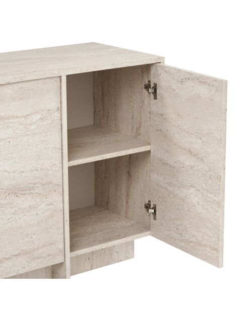 Console Varen travertin - 180×45×82 cm