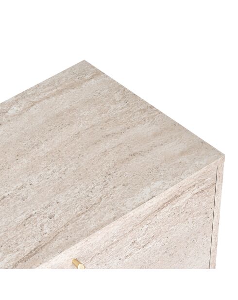 Console Varen travertin - 180×45×82 cm